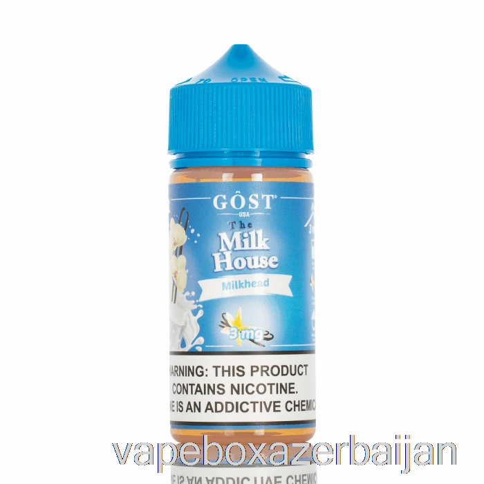 Vape Baku Milkhead - The Milk House - GOST Vapor - 100mL 0mg